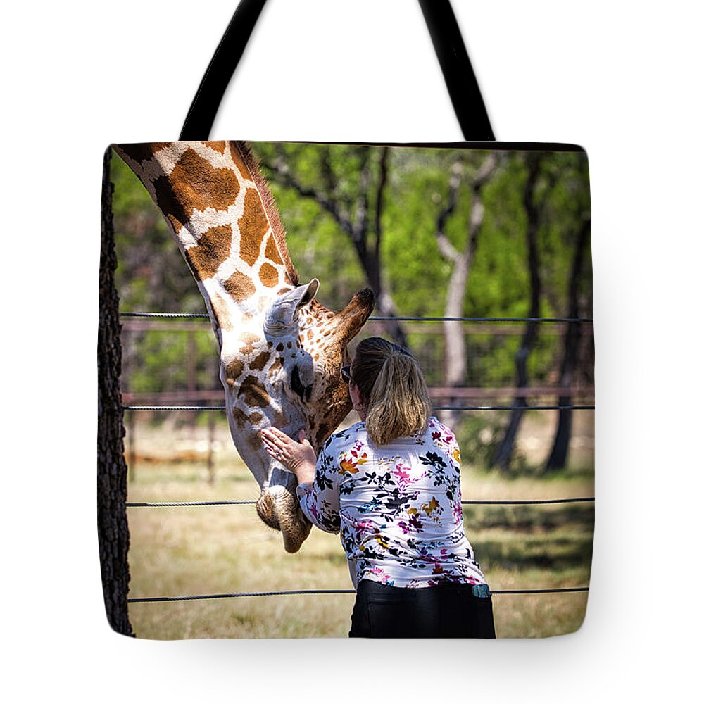 Animals Tote Bag featuring the photograph Making Contact by Rene Vasquez