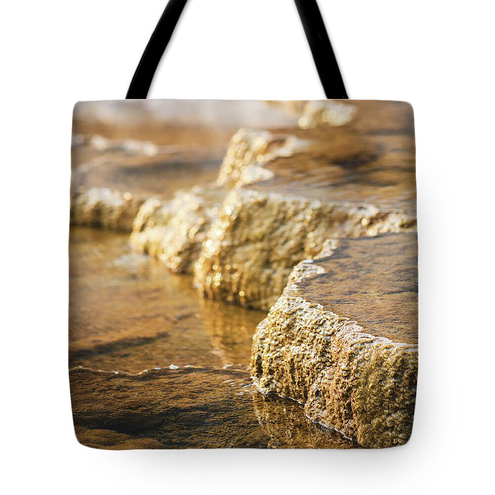 Mountain Tote Bag featuring the photograph Mammoth Layers by Go and Flow Photos
