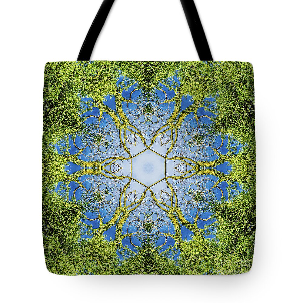 Eindhoven Tote Bag featuring the photograph Mandala 399 by Casper Cammeraat