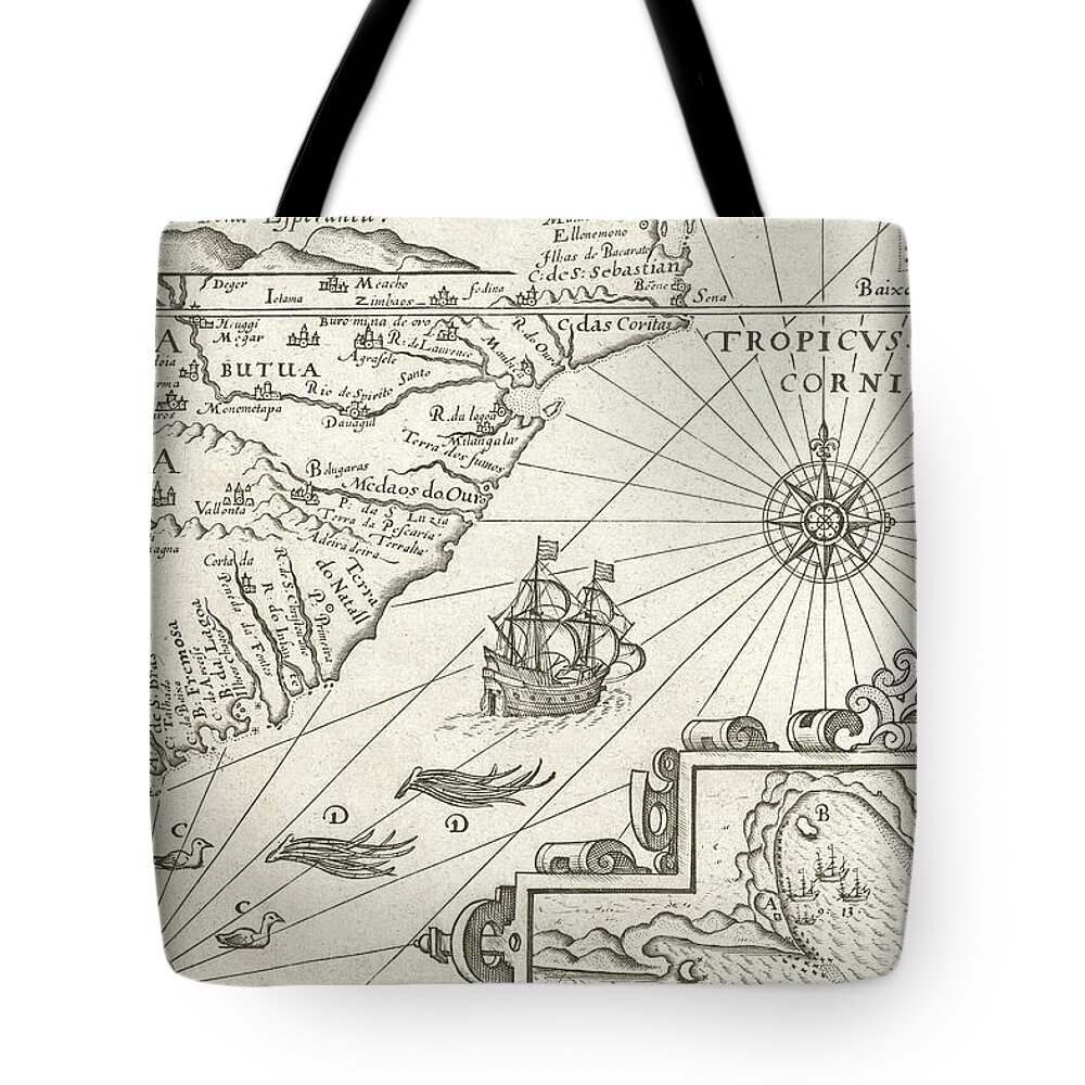 Cape Of Good Hope Tote Bags
