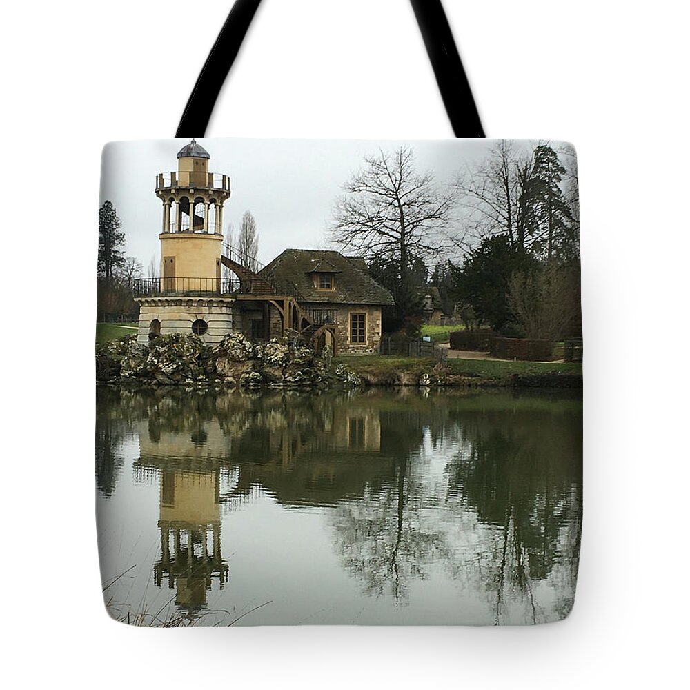 Marie Antoinette Tote Bag featuring the photograph Maries Lighthouse Versailles by Roxy Rich
