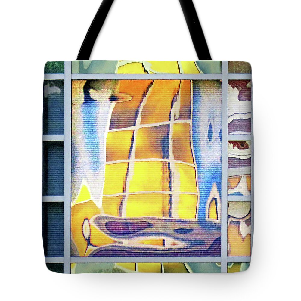 Window Tote Bag featuring the photograph Masks by Pat Miller