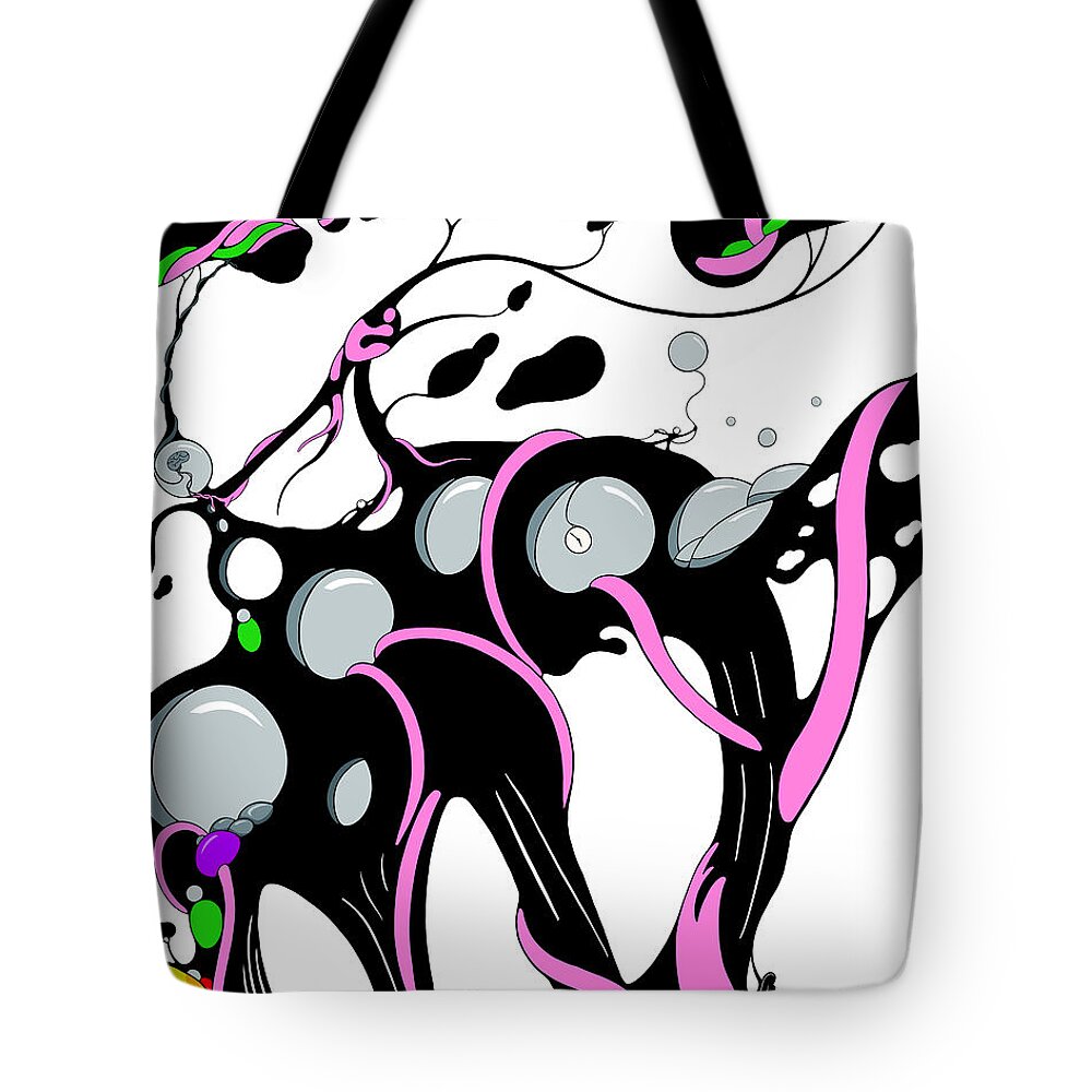 Elephant Tote Bag featuring the digital art Matriarch by Craig Tilley