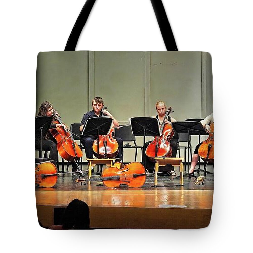 Strings Tote Bag featuring the photograph MCE - Middleton 2 by Steven Ralser