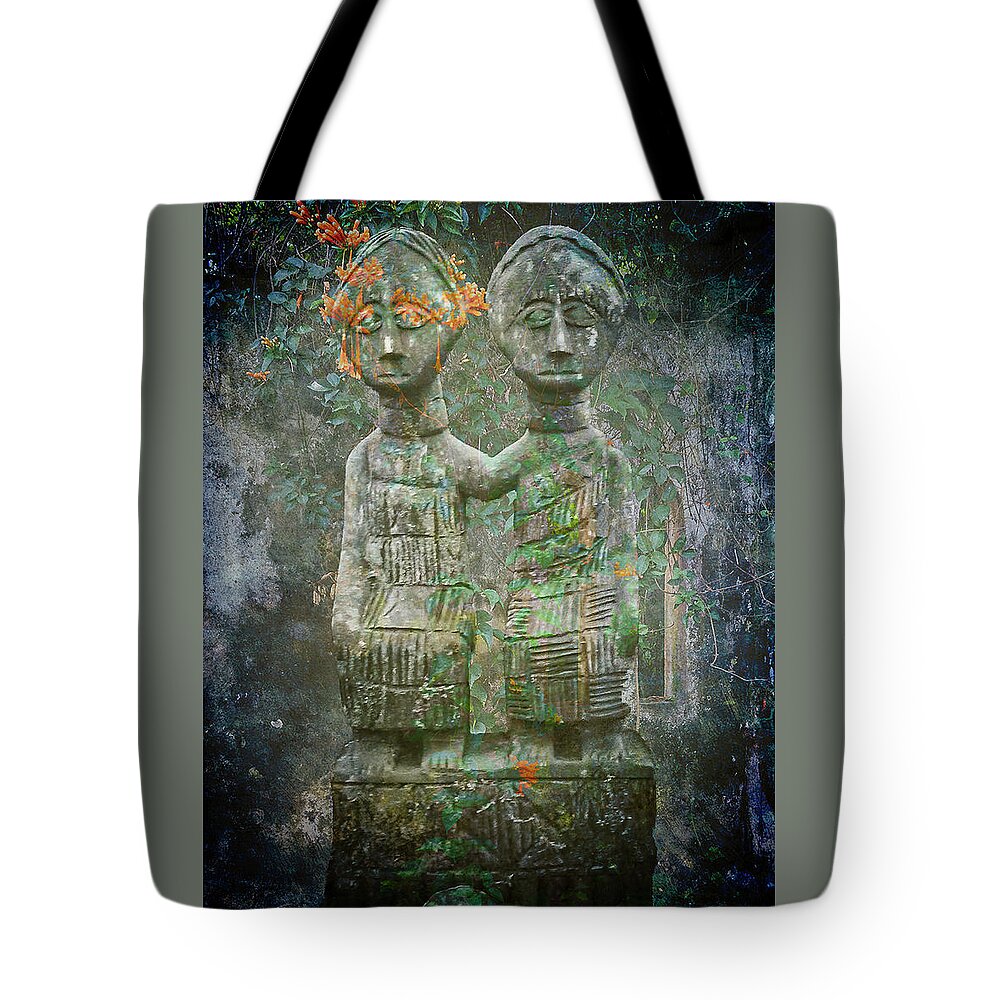 Flowers Tote Bag featuring the photograph Me -n- You by Mary Lee Dereske