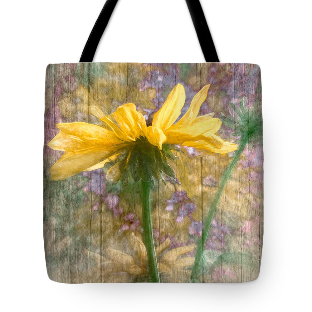  Tote Bag featuring the photograph Mellow Yellow Dream by Shara Abel