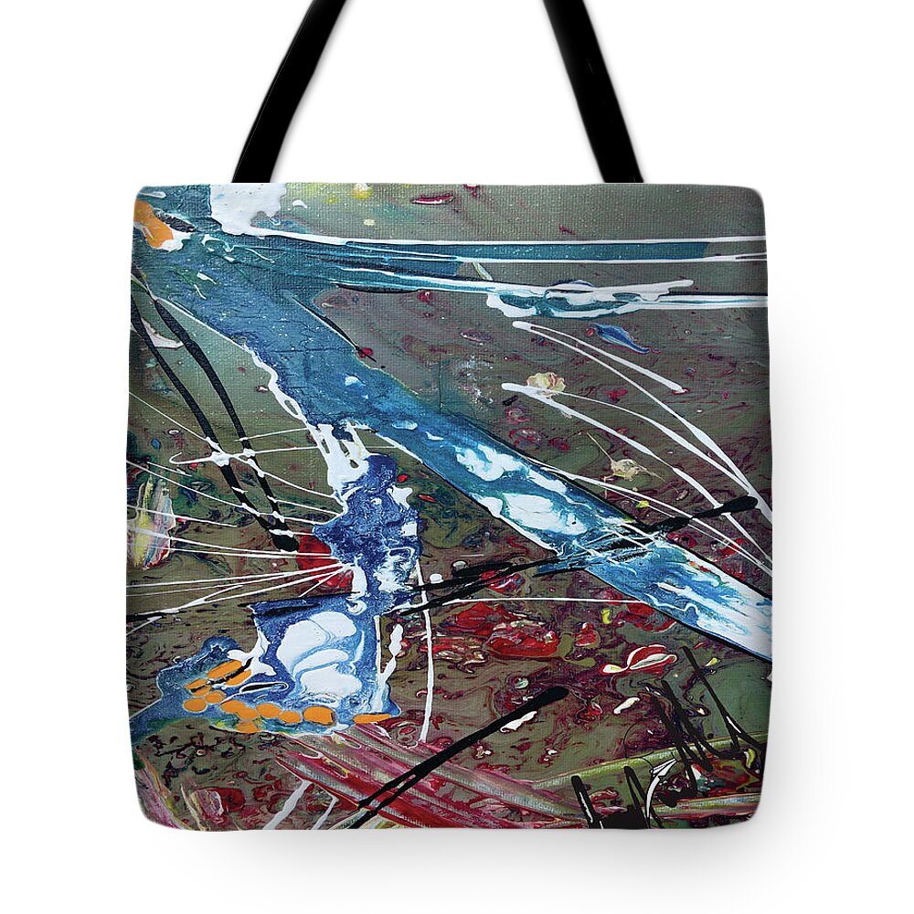  Tote Bag featuring the painting Baseball by Jimmy Williams