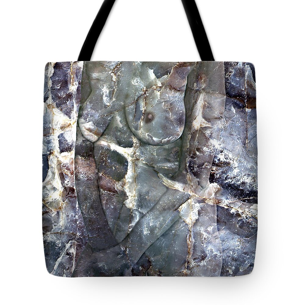 Nudes Tote Bag featuring the photograph Metamorphosis female by Kurt Van Wagner