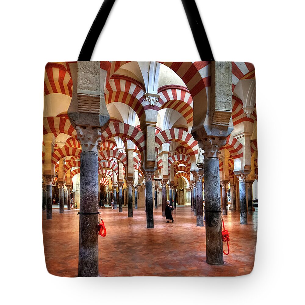 Spanish Tote Bag featuring the photograph Mezquita De Cordoba - Spain by Paolo Signorini