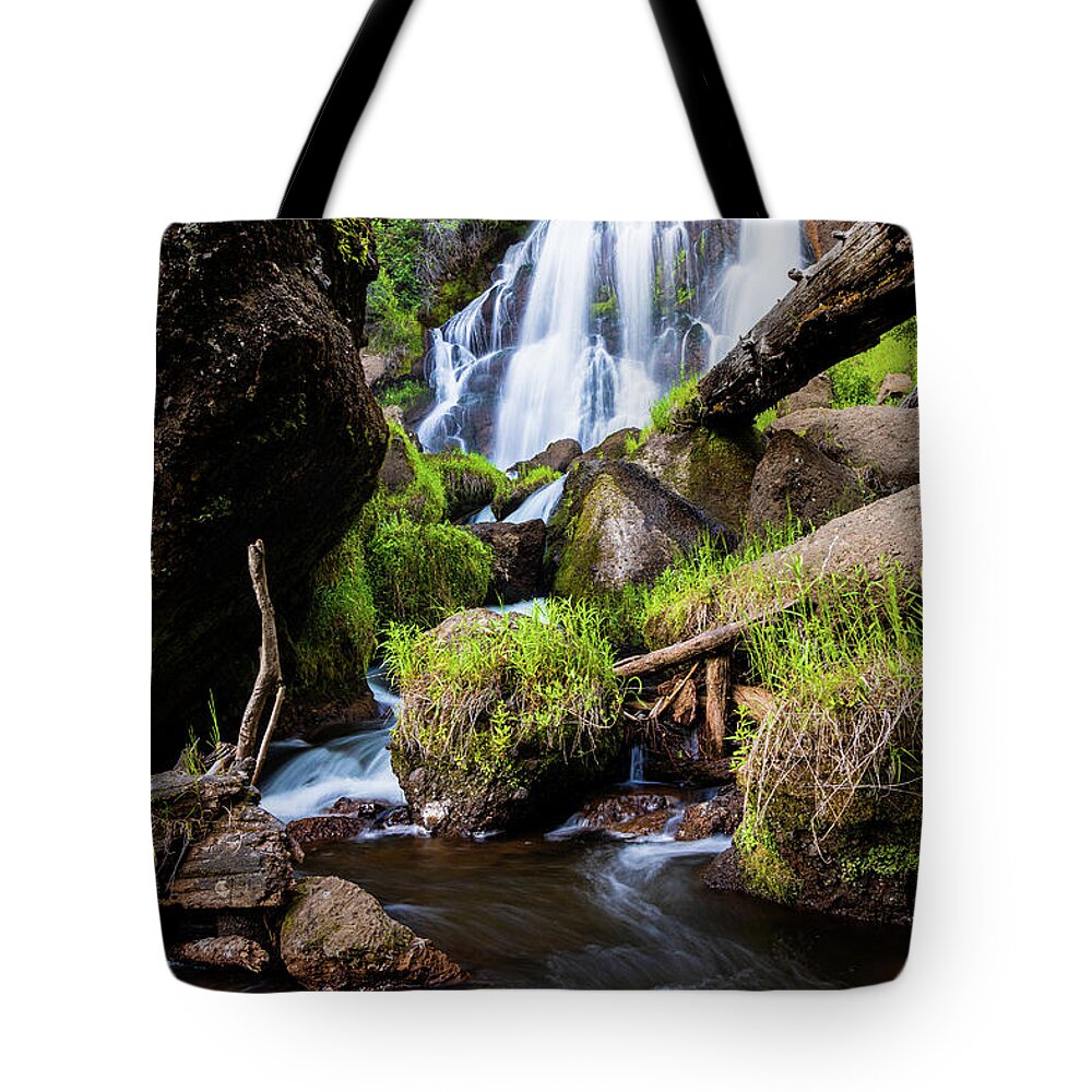 Falls Tote Bag featuring the photograph Mill Creek Falls by Mike Lee