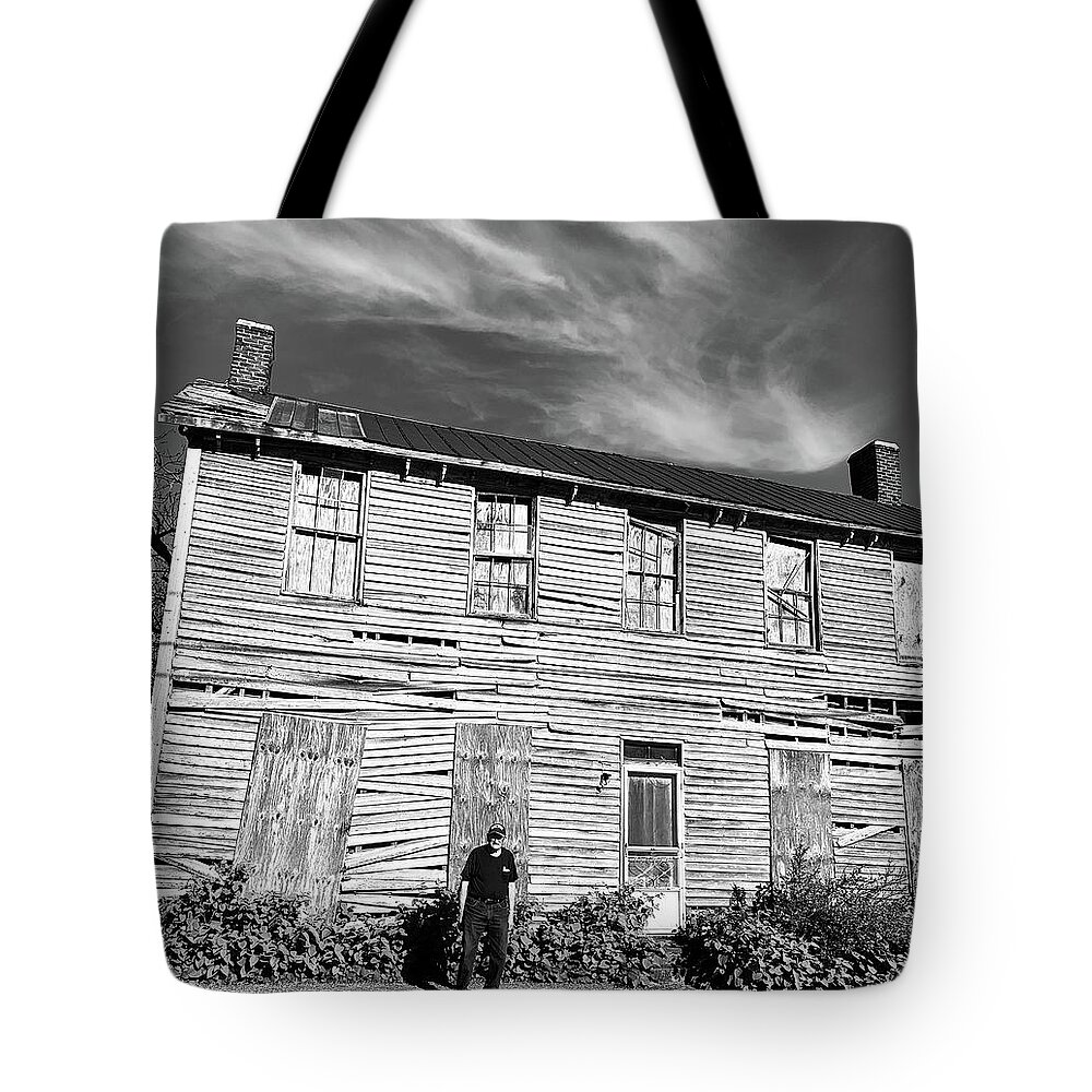 Minerva Memories Tote Bag featuring the photograph Minerva Memories by Edward Smith