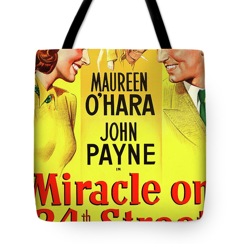 Miracle On 34th Street Tote Bag featuring the photograph Miracle on 34th Street, 1947 by Vintage Hollywood Archive