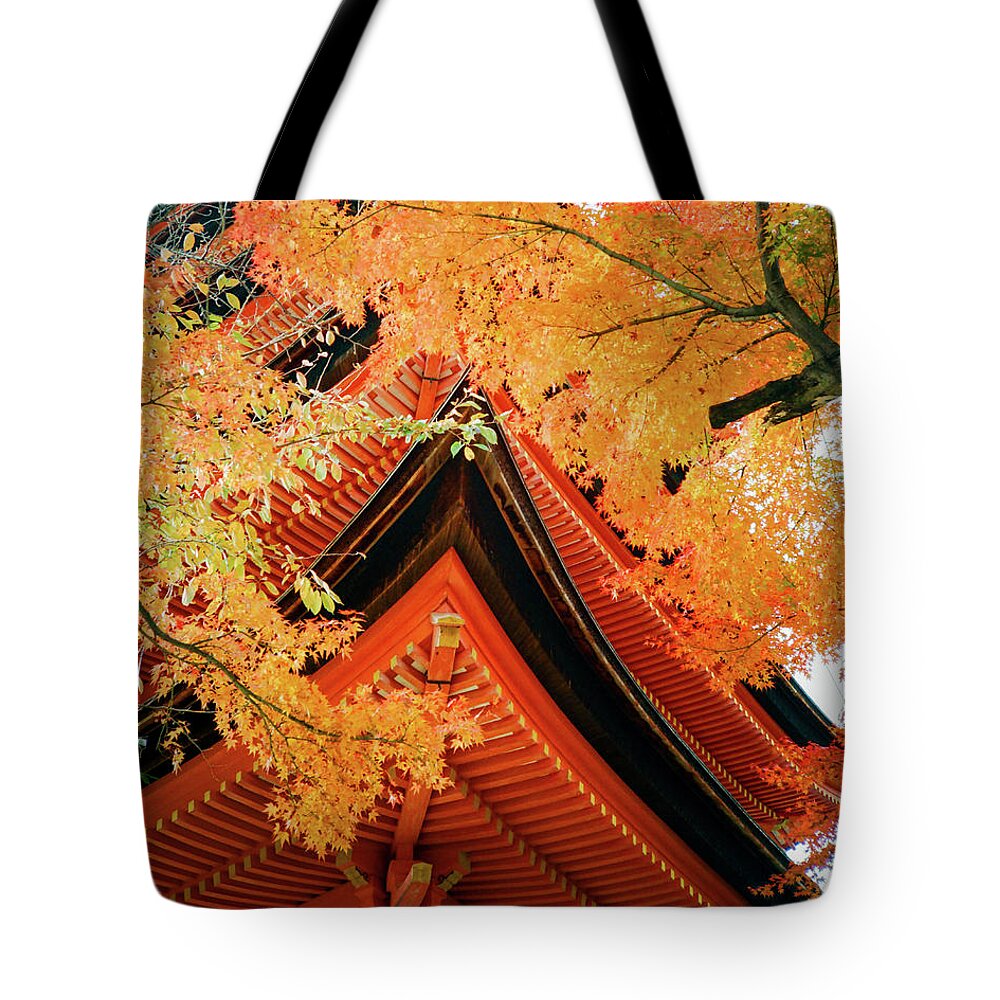 Japan Tote Bag featuring the photograph Miyajima 09 by Niels Nielsen