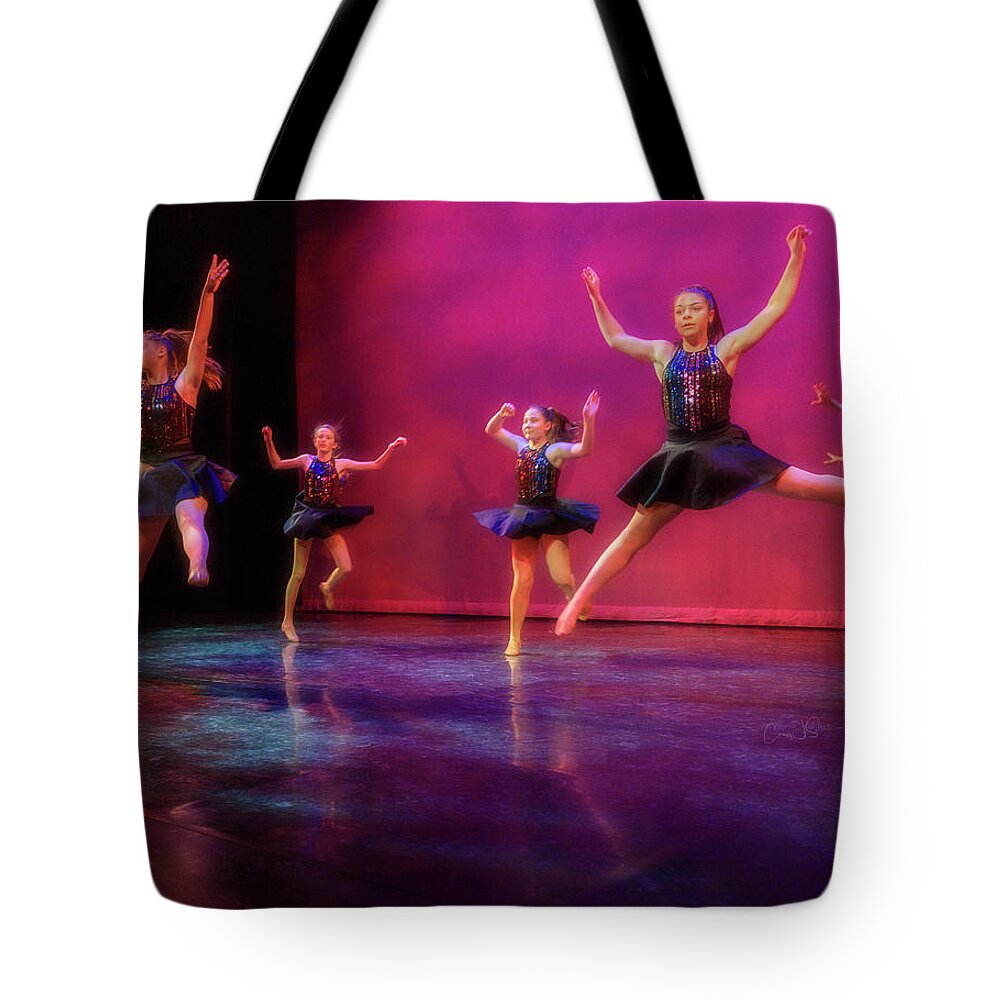 Modern Tote Bag featuring the photograph Modern Dance by Craig J Satterlee