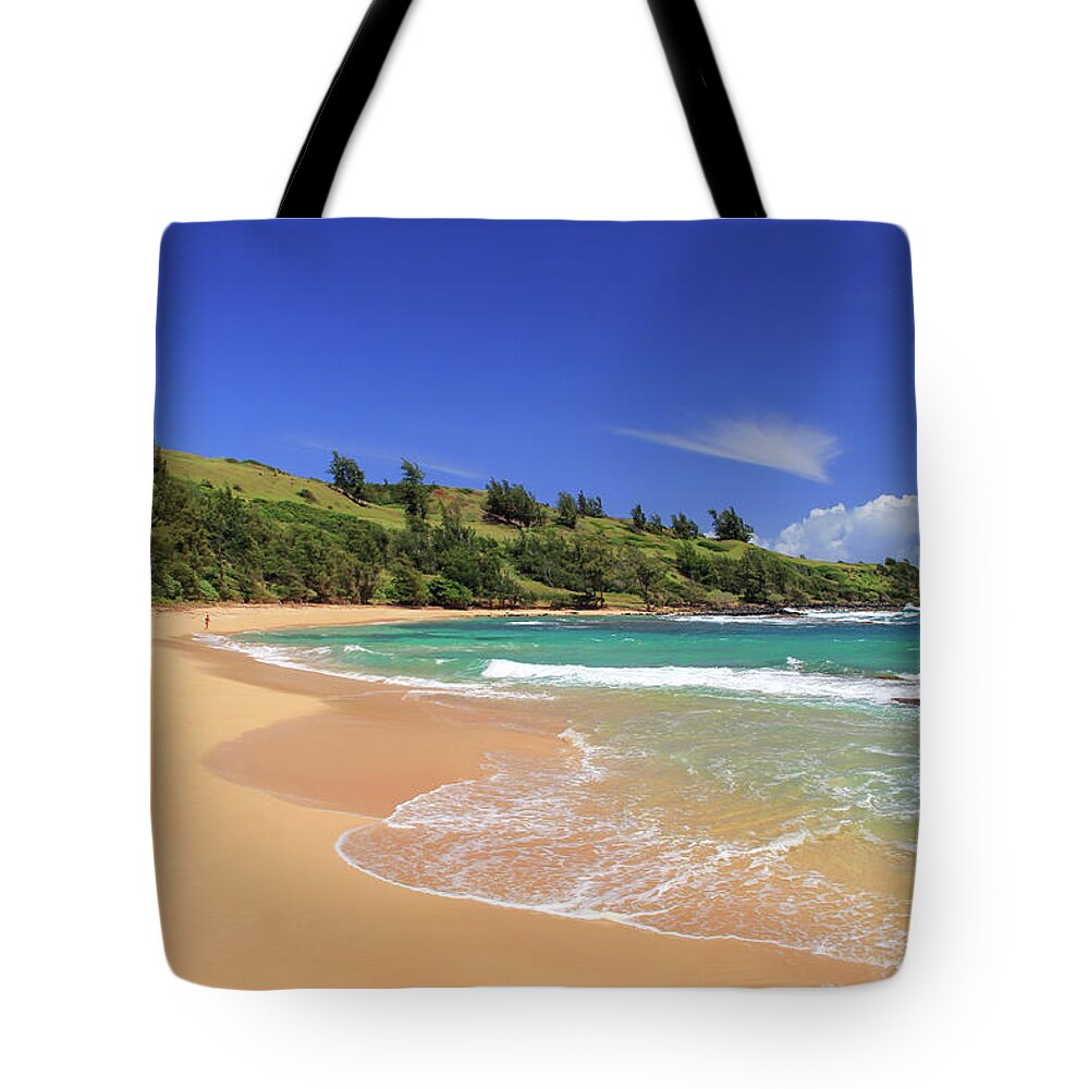 Sa Tote Bag featuring the photograph Moloaa Beach, the Most Beautiful of All by Robert Carter