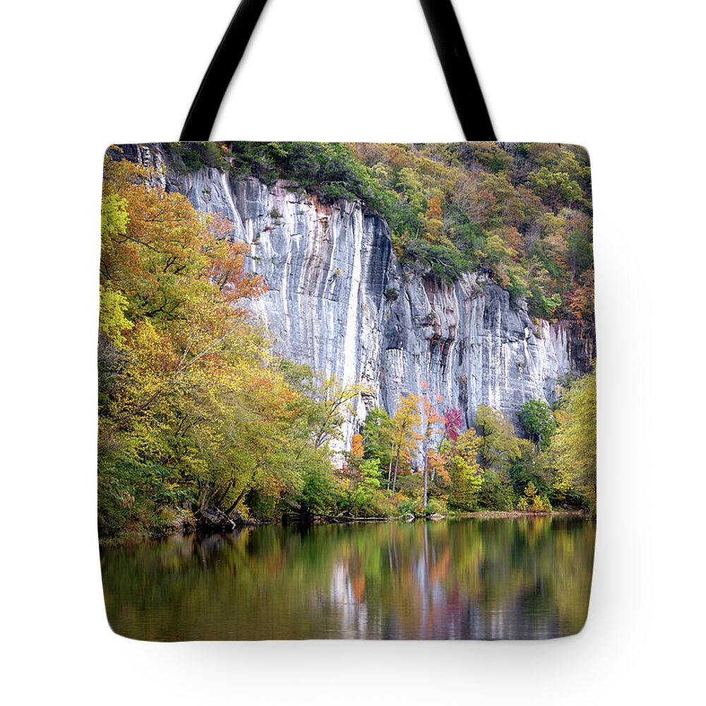 Arkansas Tote Bag featuring the photograph Moment of Reflection by James Barber