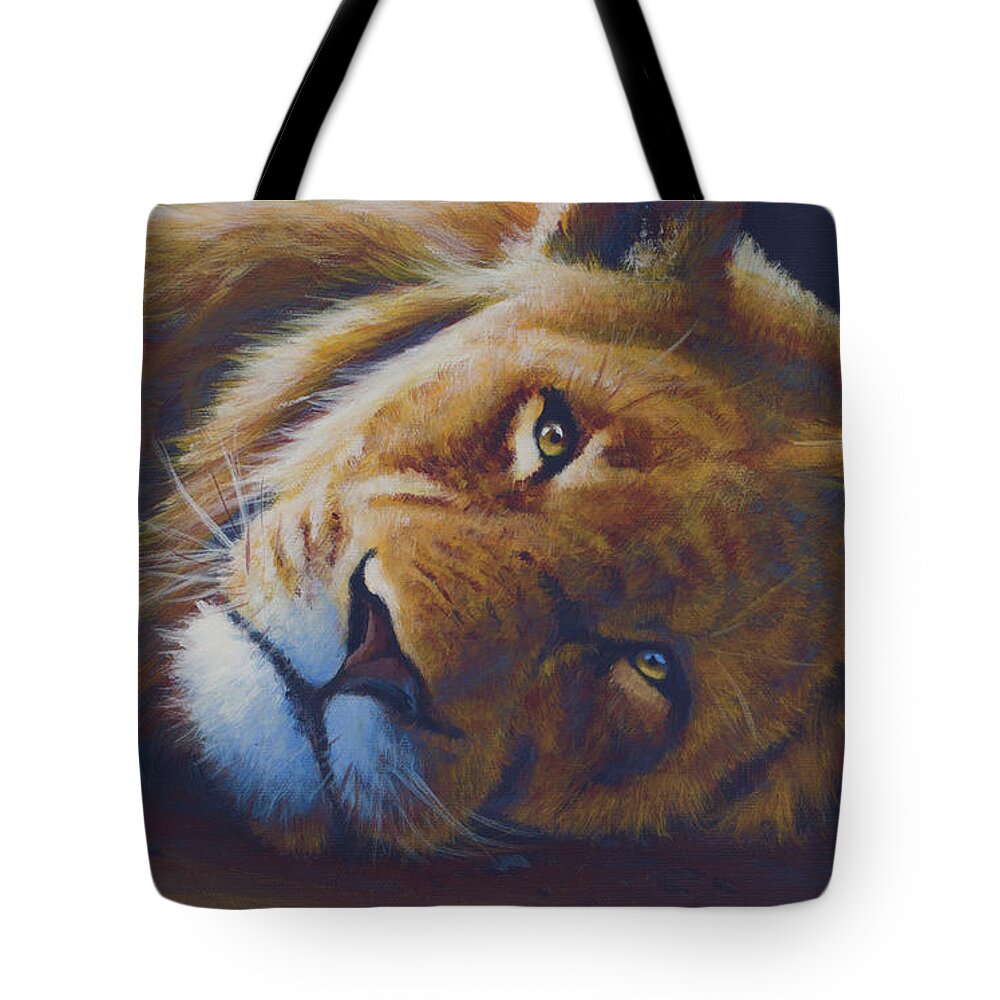 Acrylic Tote Bag featuring the painting Monday Morning by Timothy Stanford