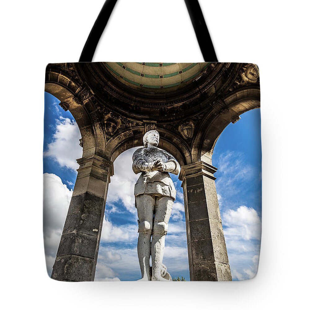 France Tote Bag featuring the photograph Monument Jeanne d'Arc in Bonsecours by Fabiano Di Paolo