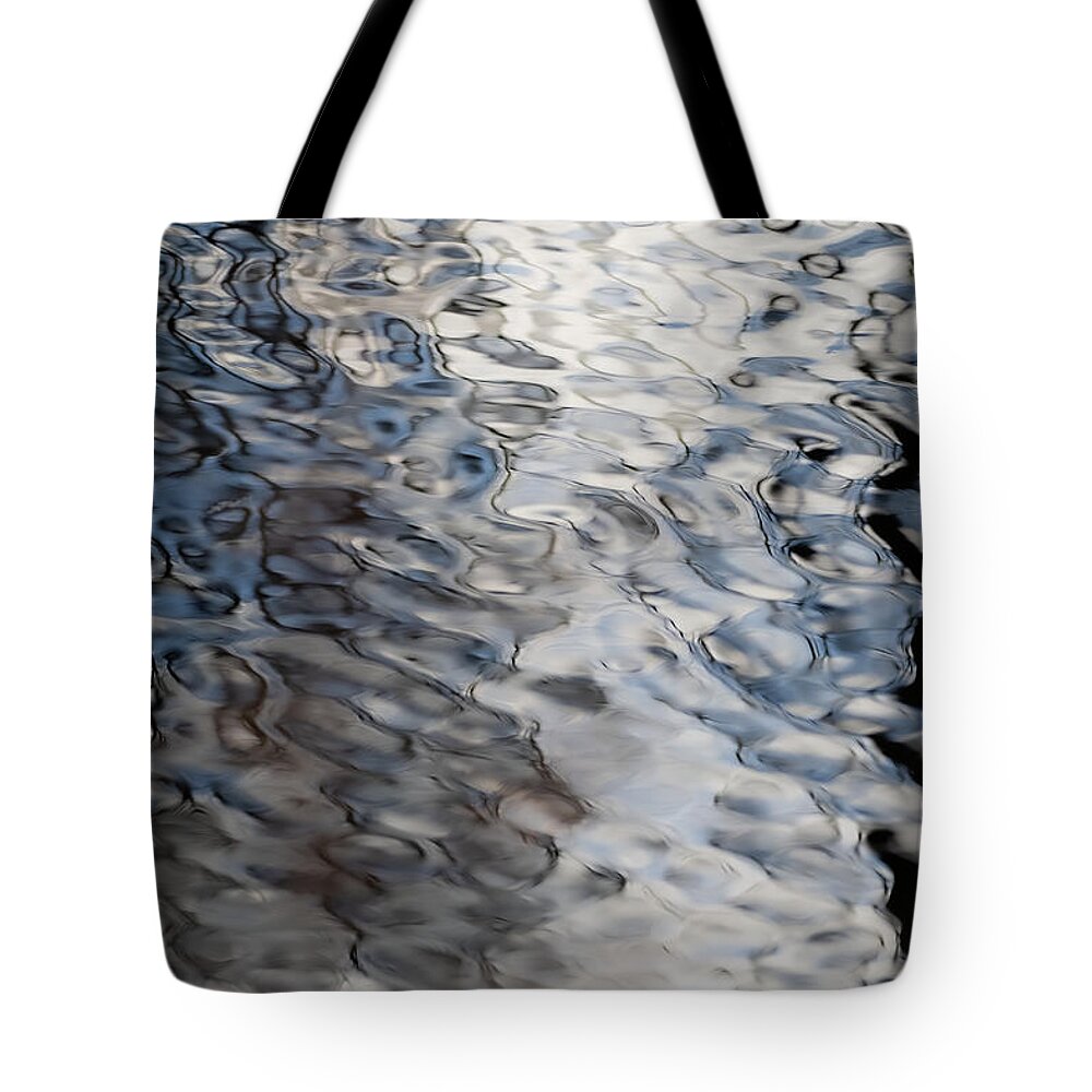 Water Tote Bag featuring the photograph Mood Ripples by Linda Bonaccorsi