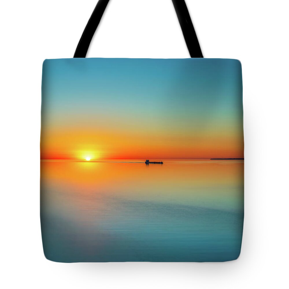 K. Mcclish Photography Tote Bag featuring the digital art Morning Light by Kevin McClish