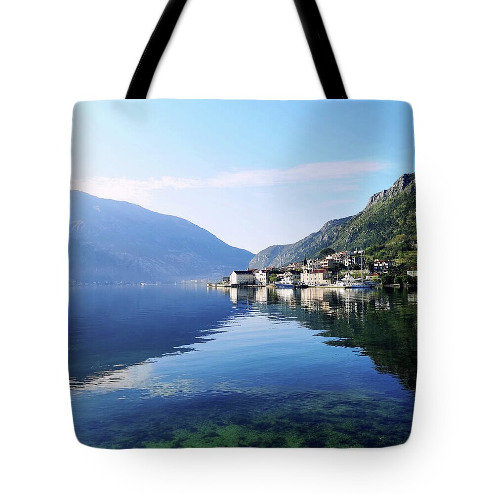 Montenegro Tote Bag featuring the photograph Morning Purity, Montenegro by Rebecca Harman
