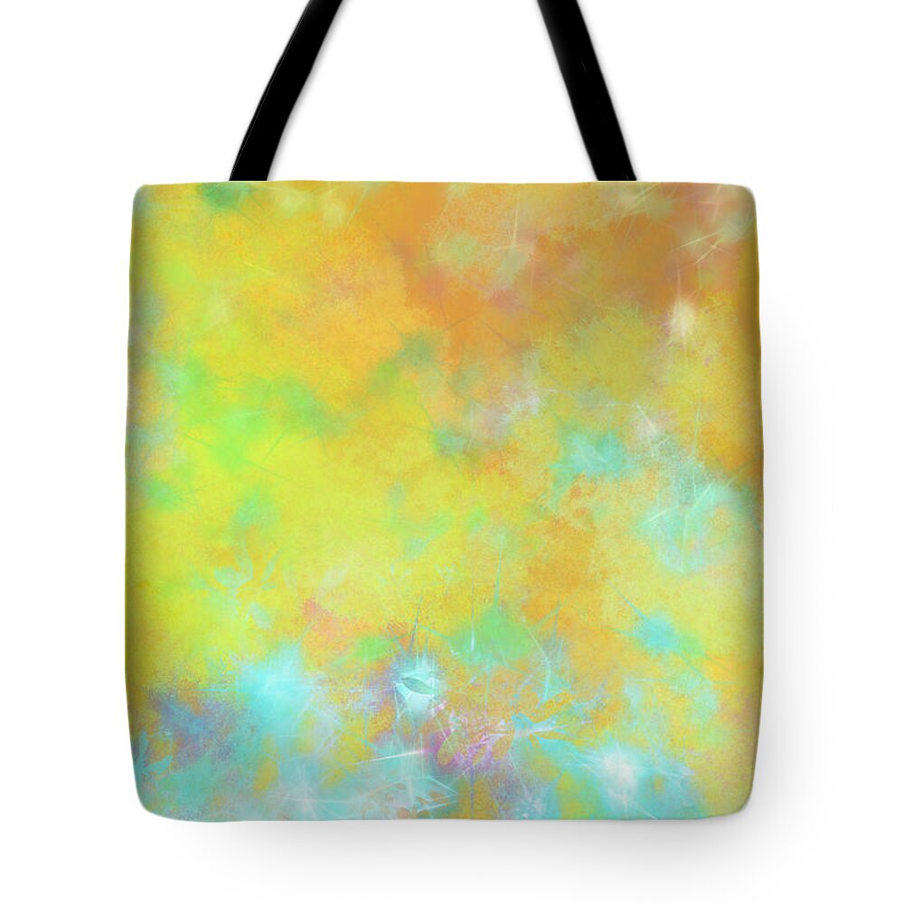 Shaman Moon Tote Bag featuring the digital art Morning Twilight of a New Day by Zotshee Zotshee