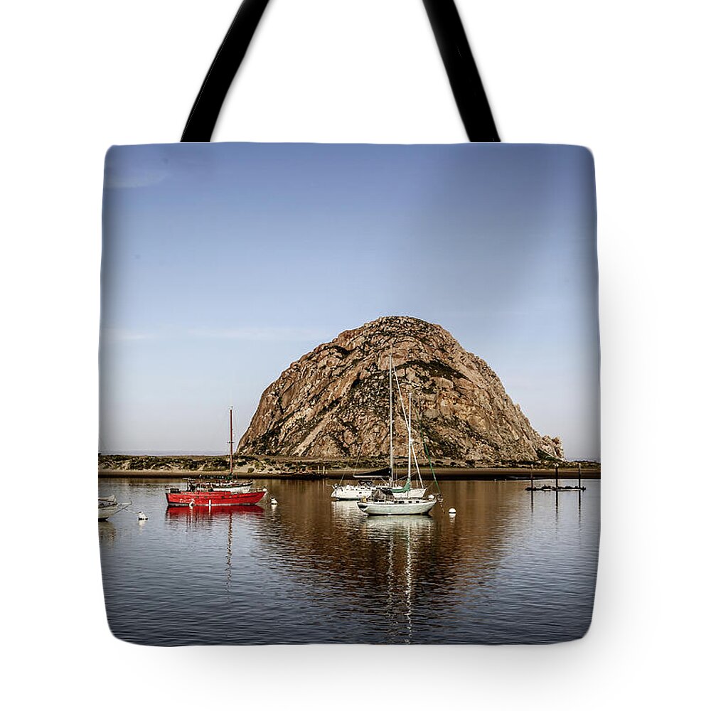 California Tote Bag featuring the photograph Morro Bay by Alberto Zanoni