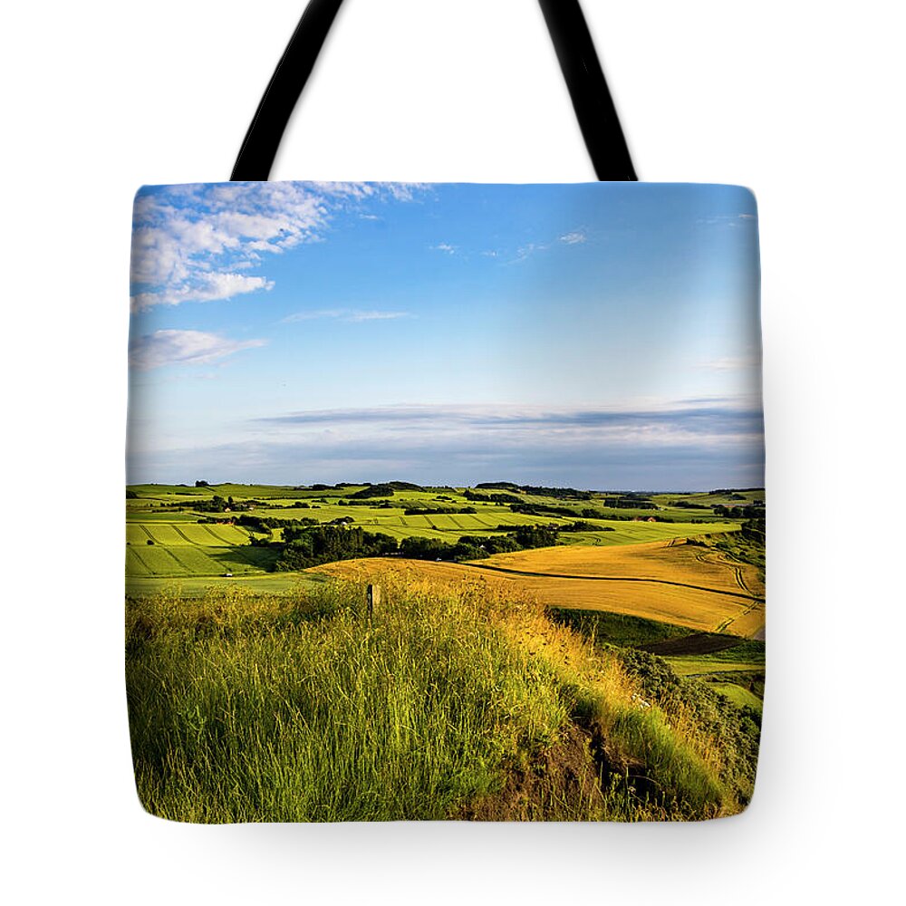 Agriculture Tote Bag featuring the photograph Mors, Denmark by Alexander Farnsworth