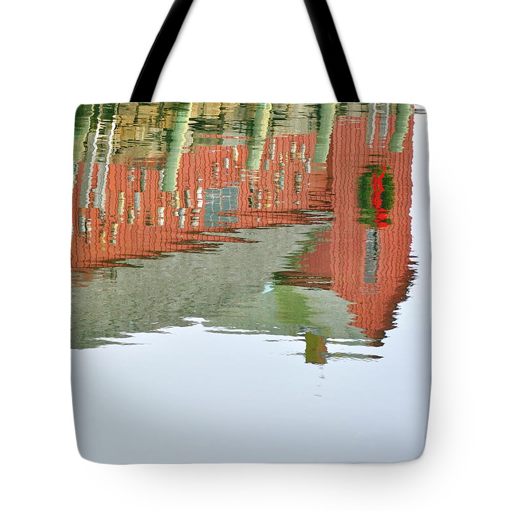 Rockport Tote Bag featuring the photograph Motif #1 Reflection by Luke Moore