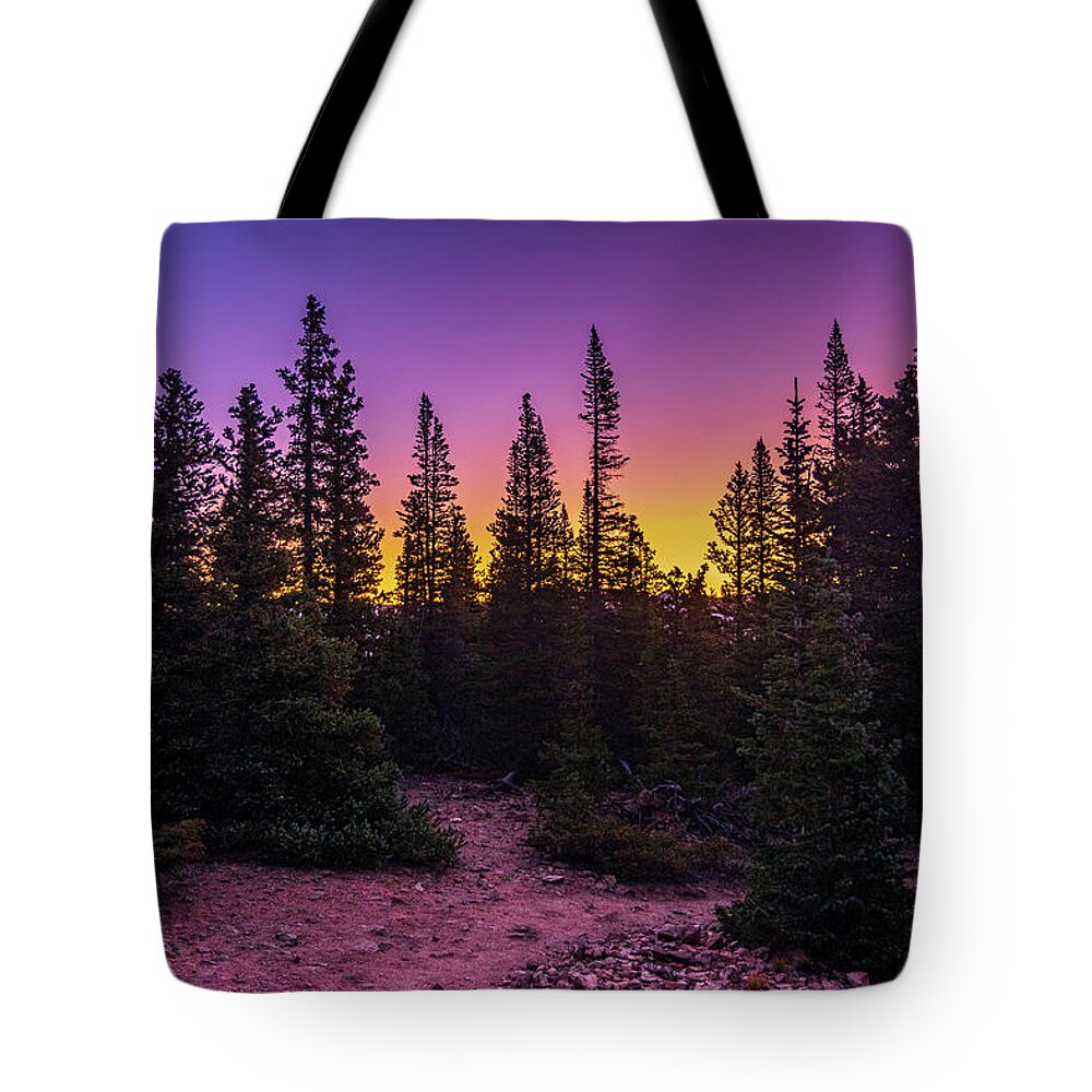 Hiking Tote Bag featuring the photograph Mount Elbert Hike by Nathan Wasylewski