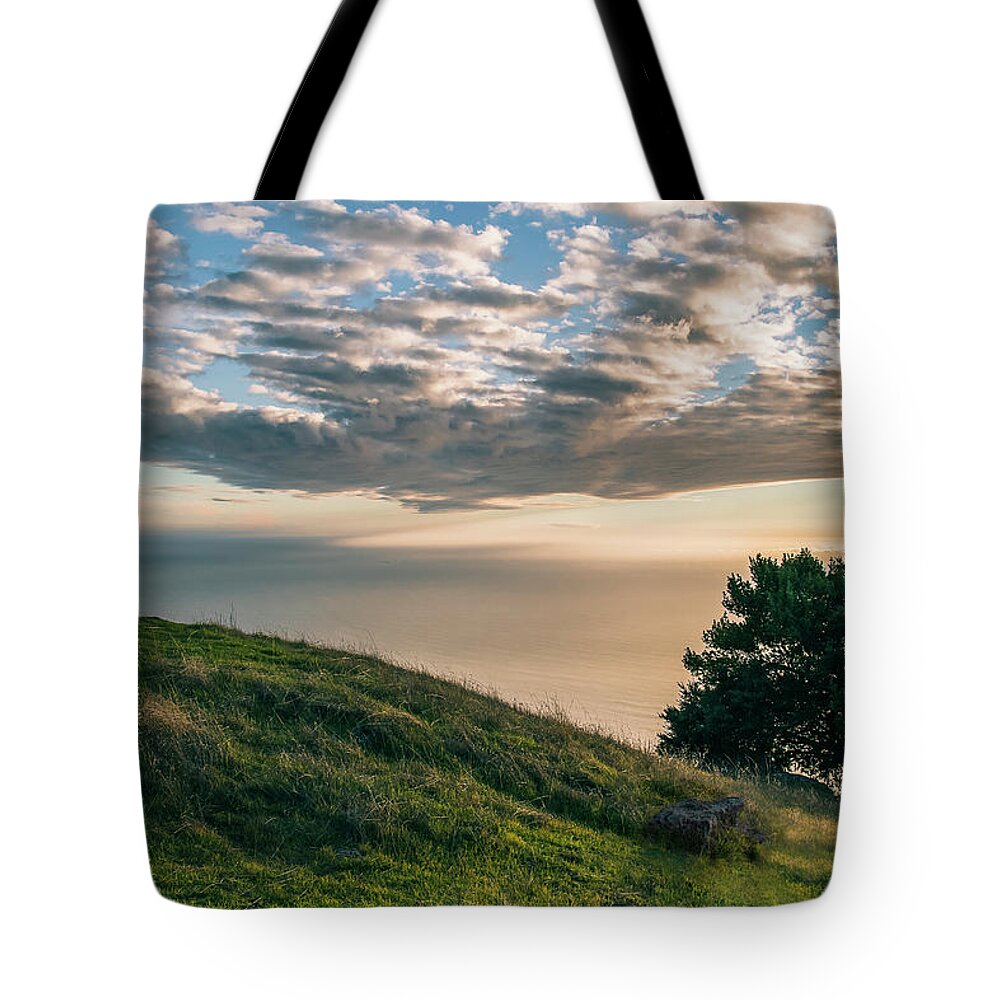 California Tote Bag featuring the photograph Mount Tamalpais Sunset by Gary Geddes