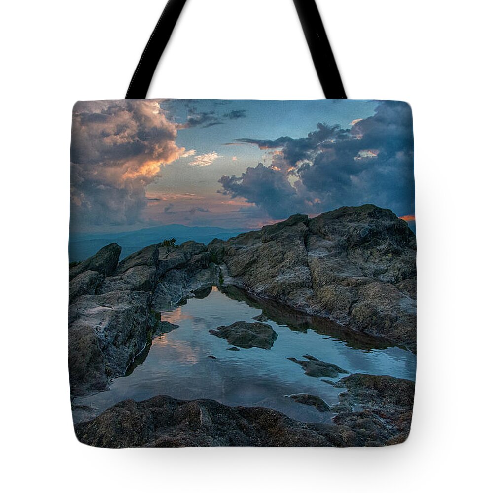 Blue Ridge Mountains Tote Bag featuring the photograph Mountain Evening by Melissa Southern