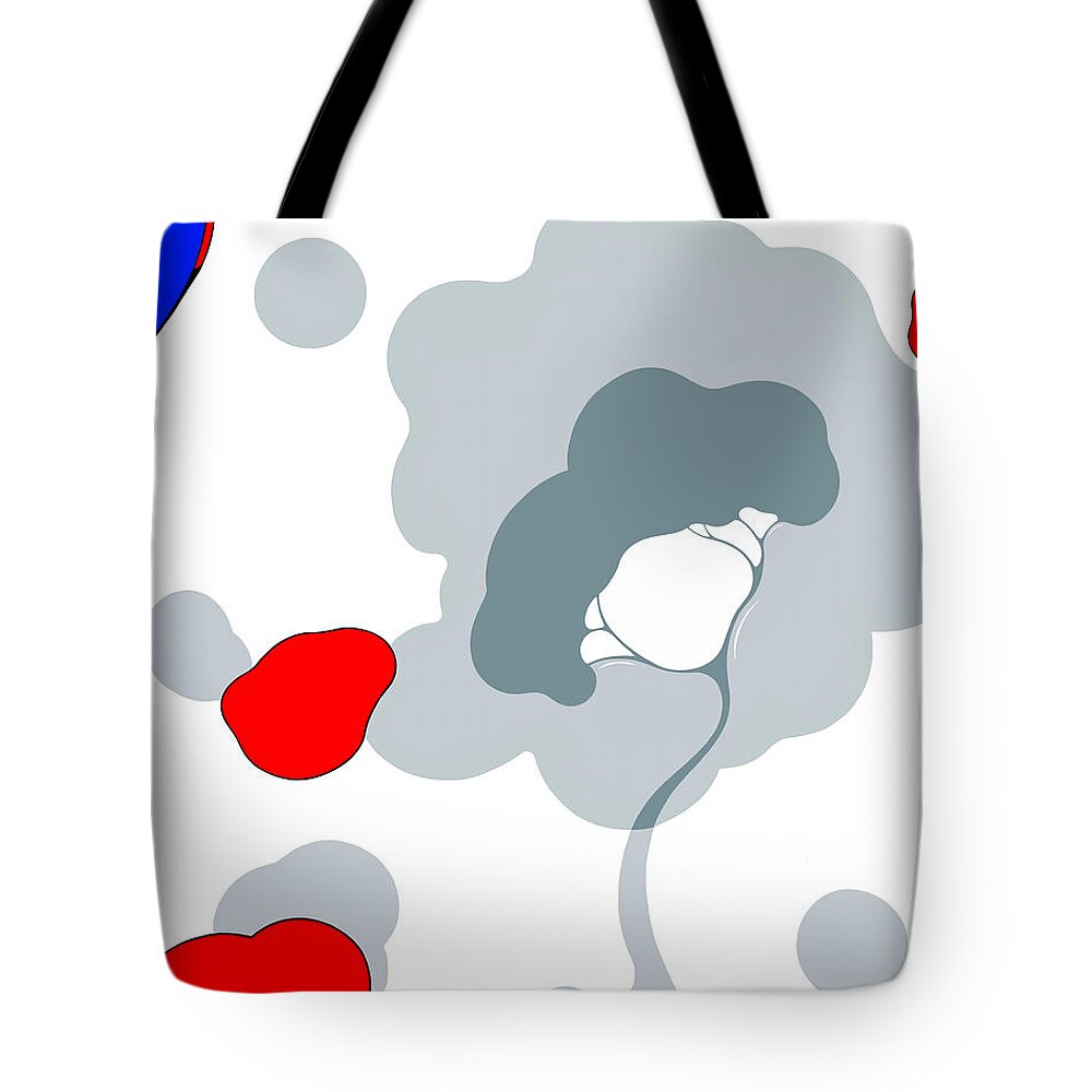 Tree Tote Bag featuring the digital art Mourning Wood by Craig Tilley