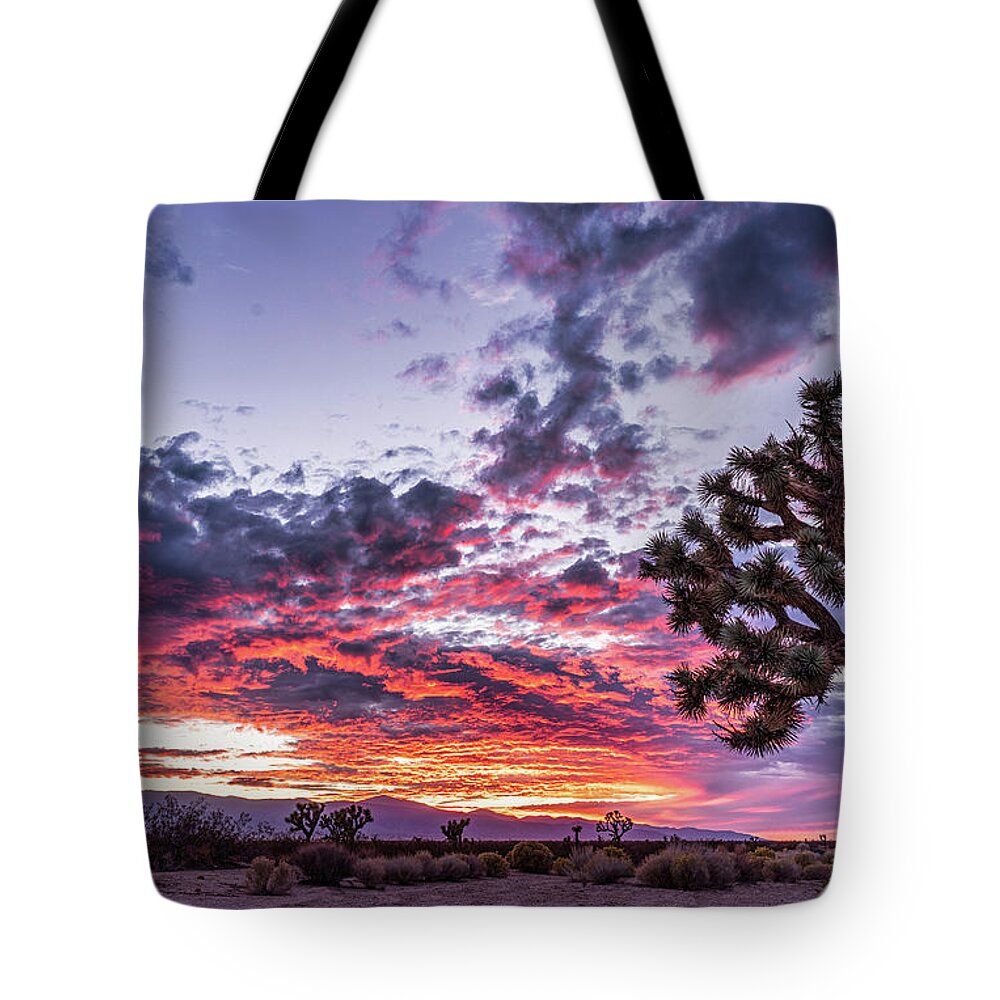 Landscape Tote Bag featuring the photograph MRV Sunset by Daniel Hayes