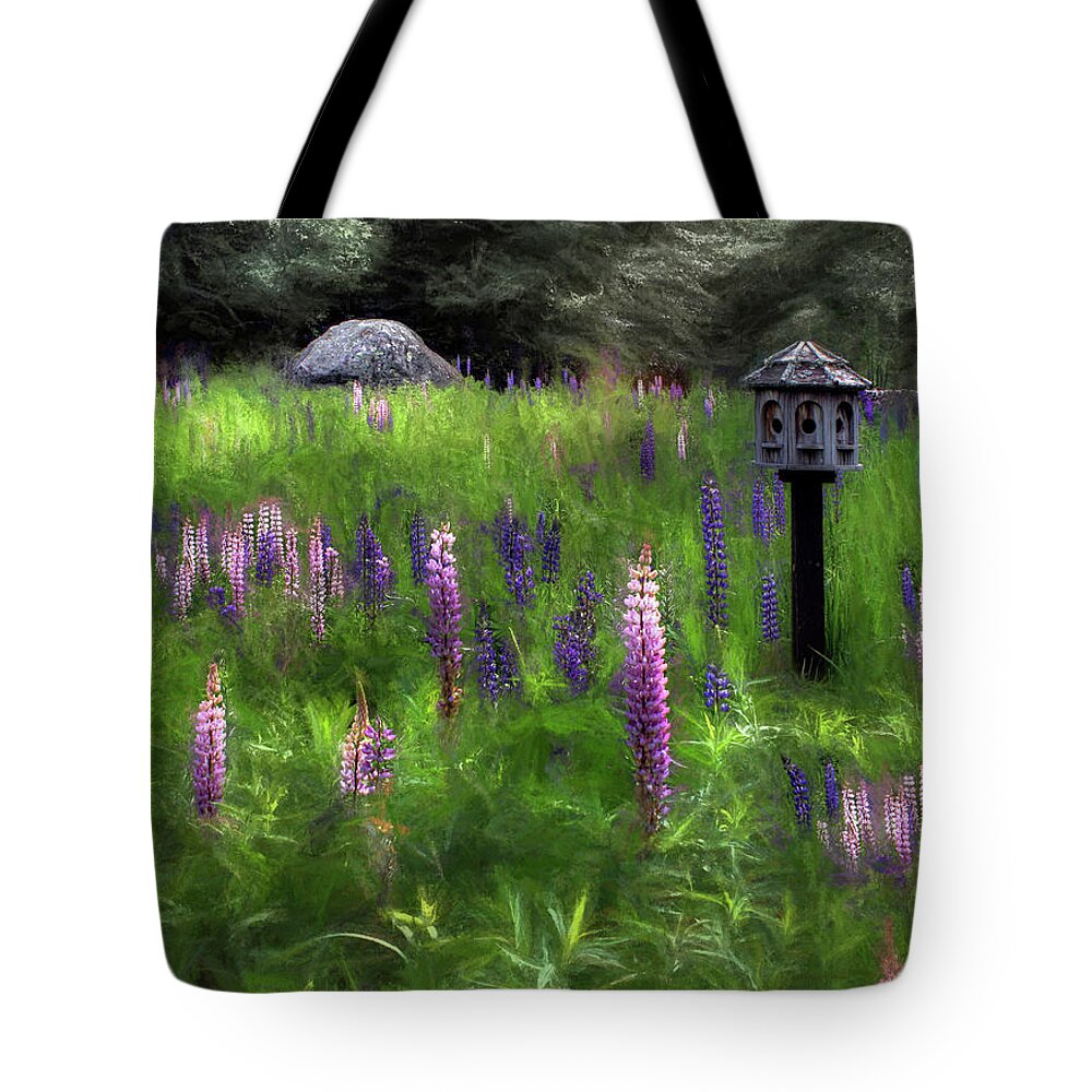 Wind Tote Bag featuring the photograph Ms Rumphius Symphony No 1 by Wayne King