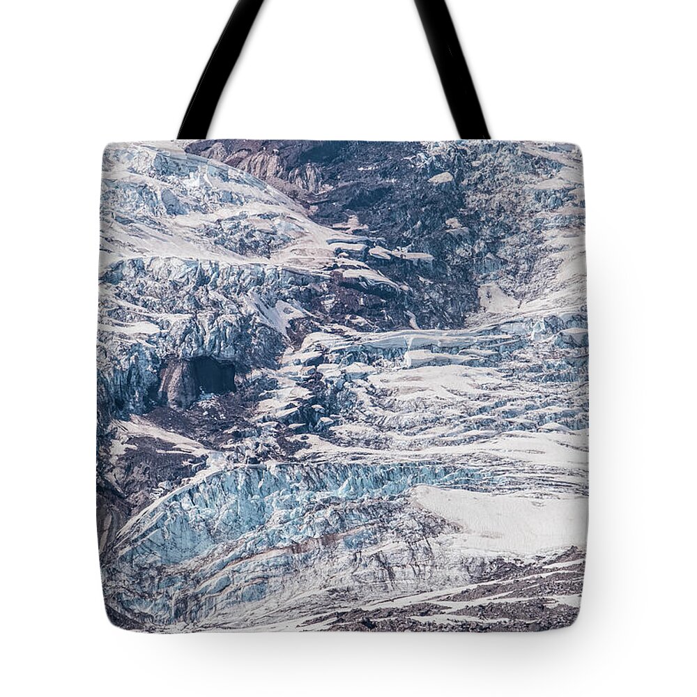 Washington State Tote Bag featuring the photograph Mt. Rainier #4 by Alberto Zanoni