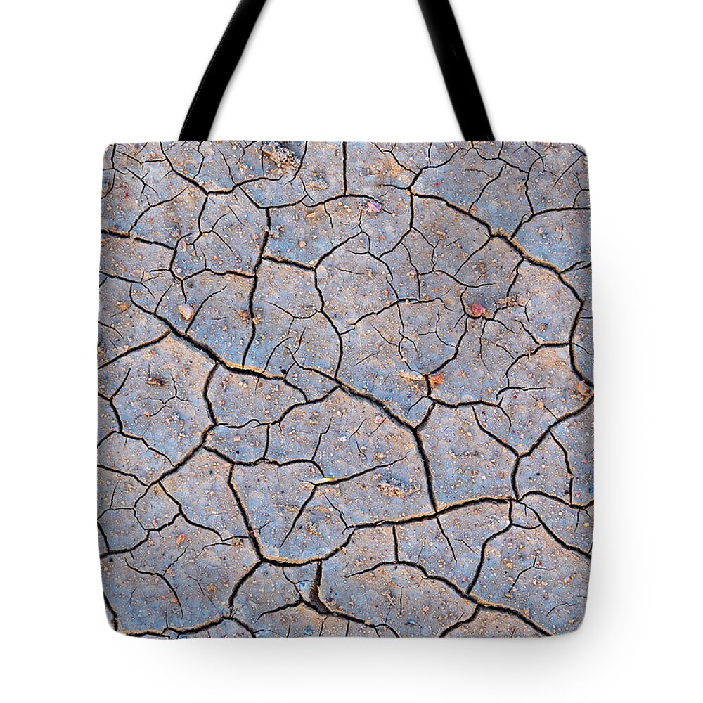 Mud Tote Bag featuring the photograph Mud Puzzle by Darren White