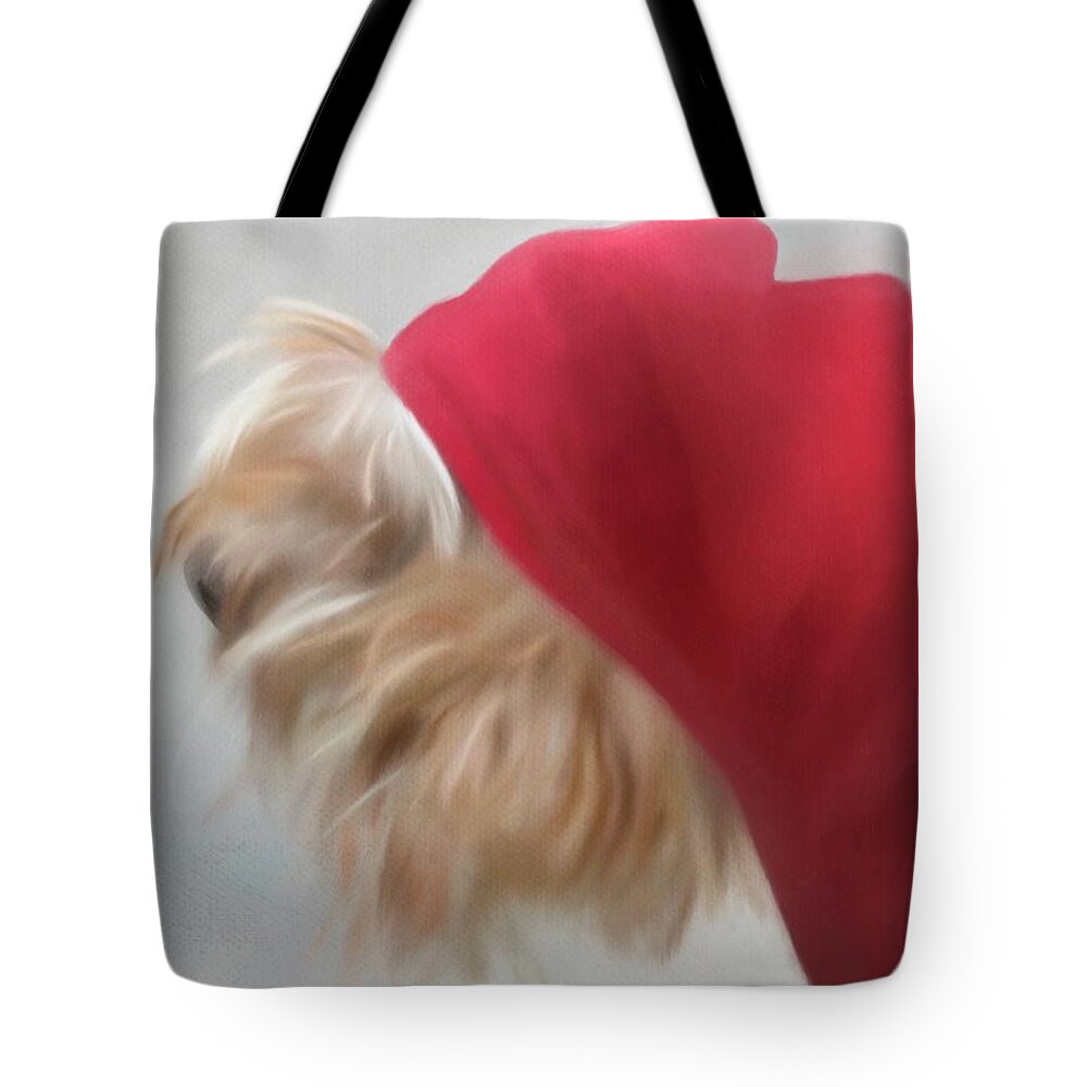  Tote Bag featuring the digital art Murphy by Jason Cardwell