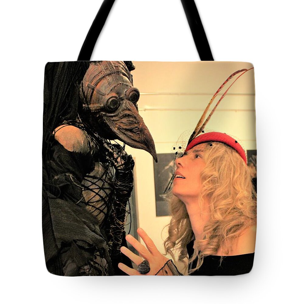 Virus Tote Bag featuring the photograph My Dark Shadow and Me by Yelena Tylkina