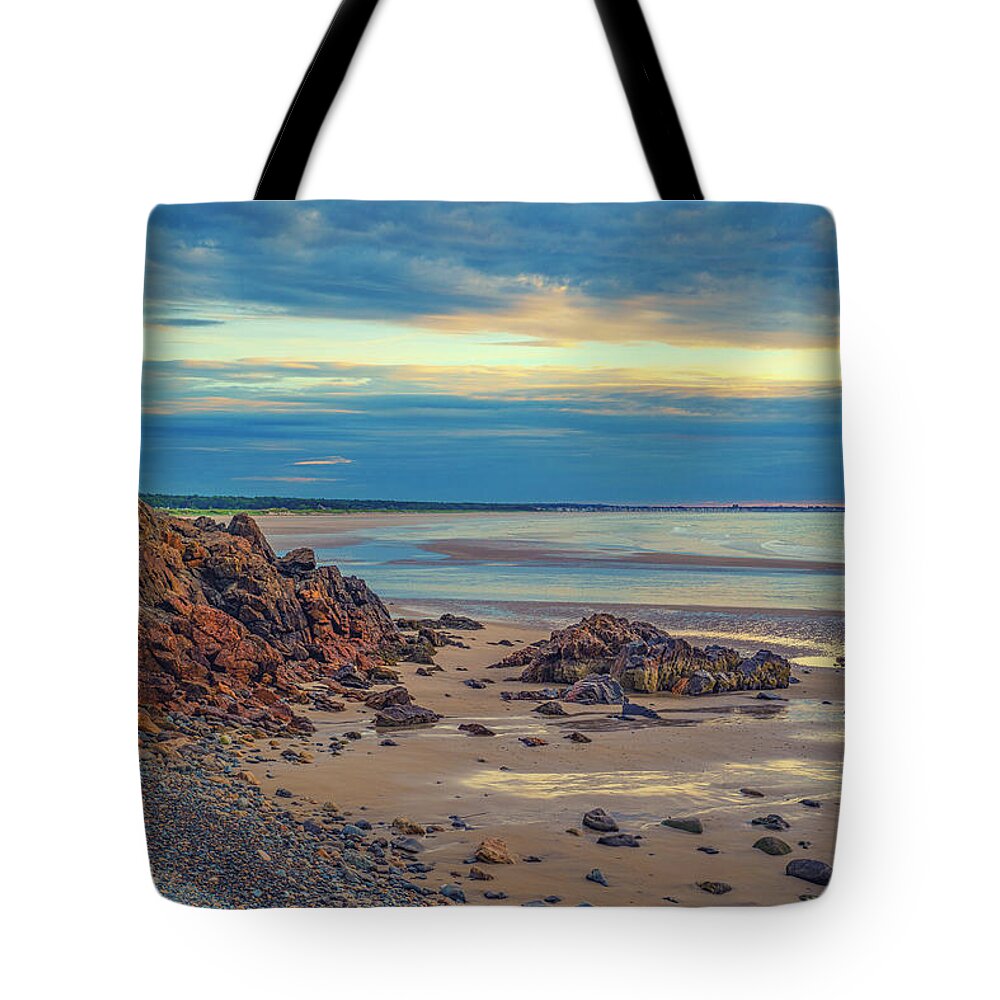 Ogunquit Tote Bag featuring the photograph My Favorite Cove by Penny Polakoff