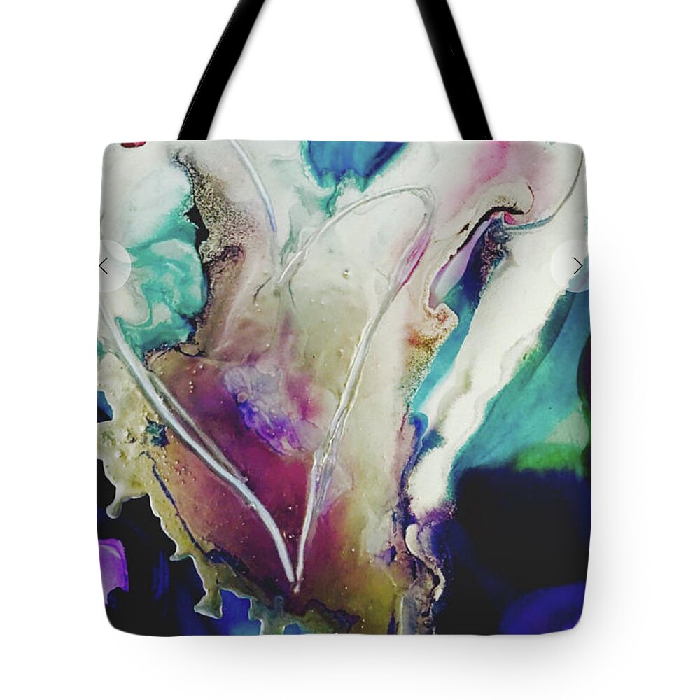 Valentine’s Day Tote Bag featuring the painting My Heart by Tommy McDonell