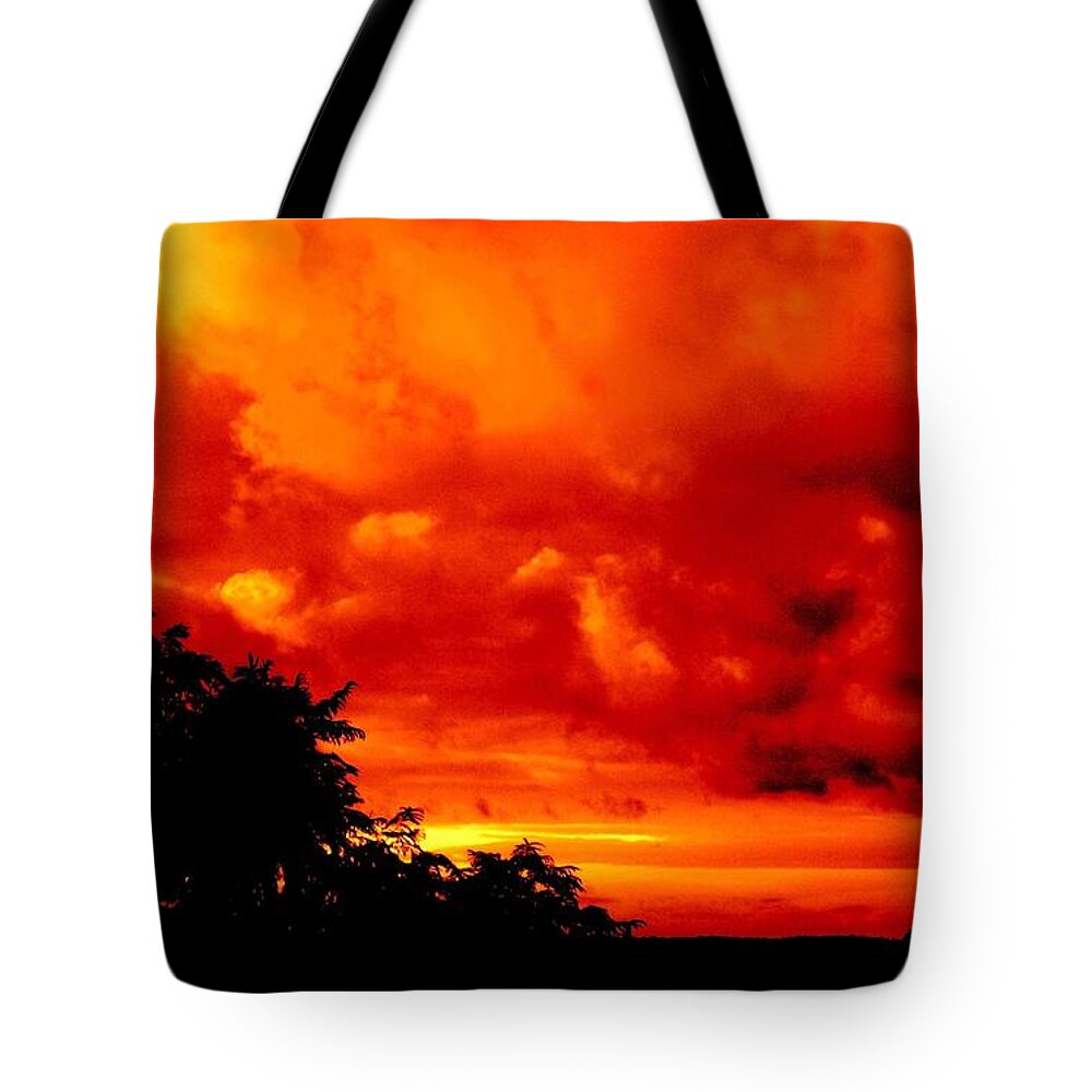 Sunrise Tote Bag featuring the photograph My Yesterdays by VIVA Anderson