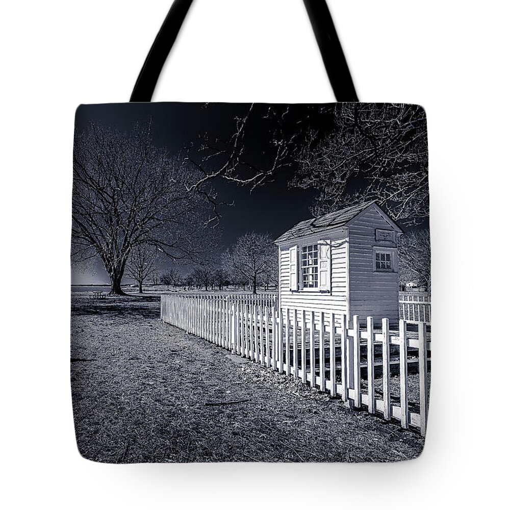 Battery Park Tote Bag featuring the photograph Mysterious by Penny Polakoff