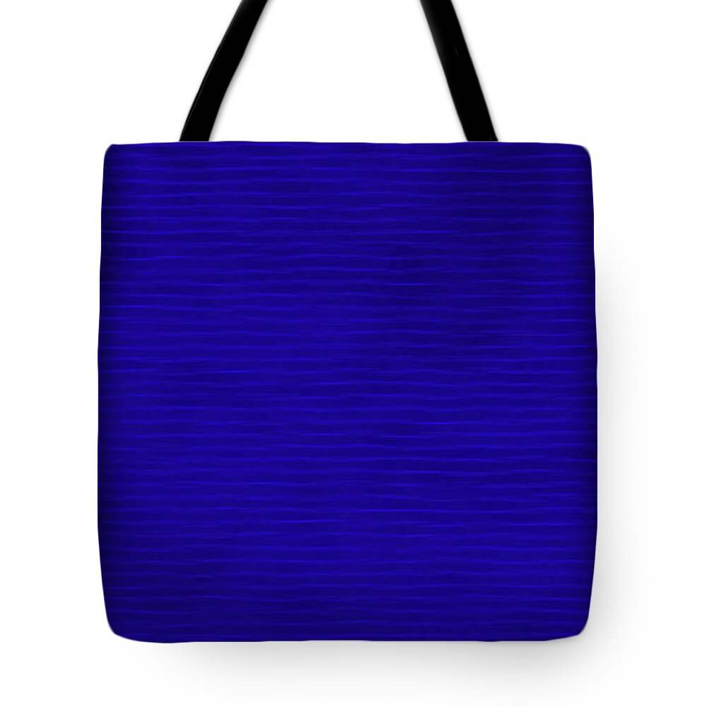 Lines Tote Bag featuring the mixed media Navy Blue by Gravityx9 Designs