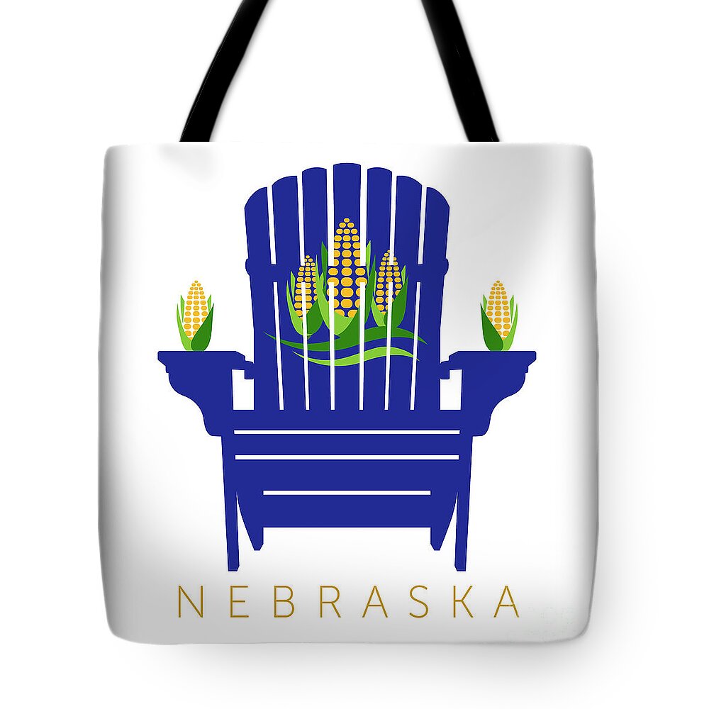 Nebraska Tote Bag featuring the digital art Nebraska by Sam Brennan