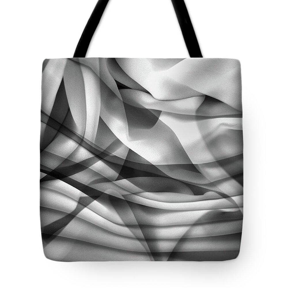 Nebulous Tote Bag featuring the digital art Nebulous 1 - Contemporary Modern Abstract by Studio Grafiikka