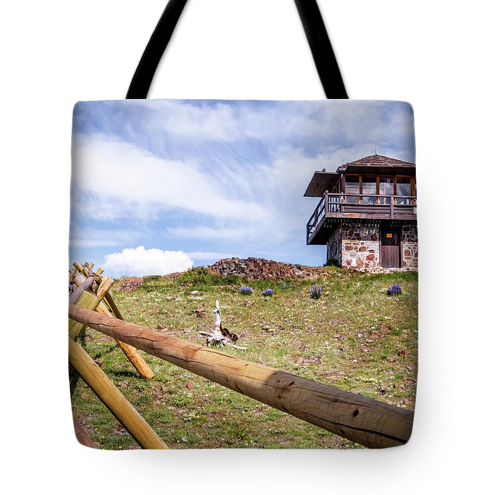  Tote Bag featuring the photograph New Fence by Laura Terriere