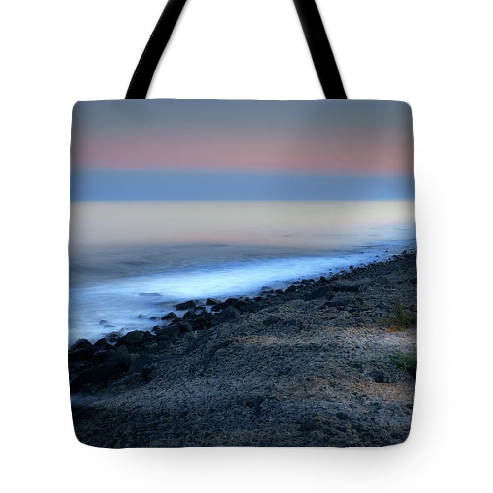 Sea Tote Bag featuring the photograph Night Breeze by Andrii Maykovskyi