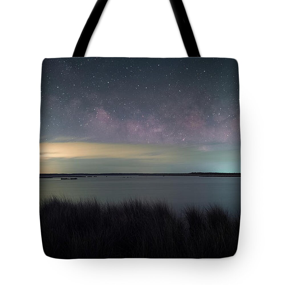 Maryland Tote Bag featuring the photograph Night Tide by Robert Fawcett