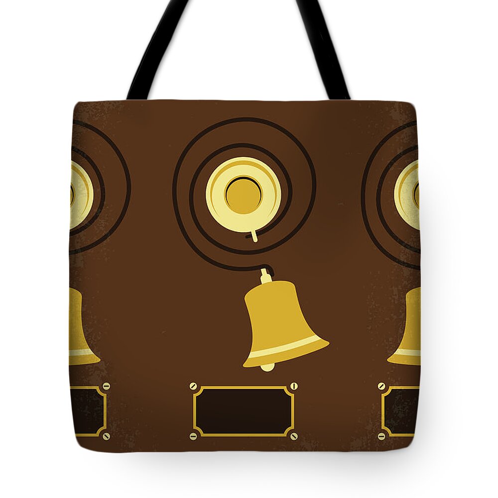 Downton Abbey Tote Bag featuring the digital art No1200 My Downton Abbey minimal movie poster by Chungkong Art